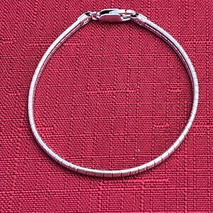 Vintage Sterling Silver Omega Bracelet